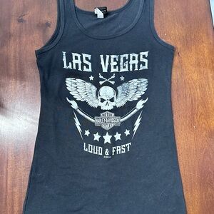 Harley-Davidson Black Las Vegas Graphic Tank